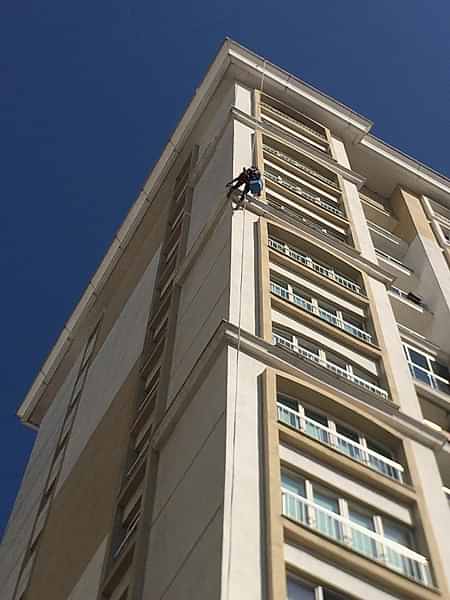  Dış cephe cam temizliği, İç mekan cephe temizliği, Çelik konstrüksiyon temizliği, Çimento baca temizliği, enerji sektörü  cüruf ve baca temizliği, Yakıt tankı temizliği, LED montajı, Tabela asma ve söküm, Bayrak asma, AVM iç ve dış süsleme, İç mekan avize asma, Kule vinç projektör montaj, Dış cephe sıva ve boya, Dış cephe silikon, Yalıtım ve montolama, Cam montaj, Kompozıt tamir ve montaj, Kanat temizliği, kanat toz temizliği, kanat kimyasal temizlik, kanatkuş atıkları temizliği, Kanat tamiri, Kaset sistem, düşme ve durma özelliklerine sahip ağ kurulumu,  Konveksiyonel sistem, Dikey kapama ağı, Balkon kapama ağı, Şaft ve asansör boşluk kapama, Havuz kapama, Tahribatsız muayene, Kaynak ve taşlama, köprülerde ve viyadüklerde bakım onarım ve hasar tespit çalışmaları, Petrol ve platform sahalarında torklama, Gemi ve çelik yapılarda pas döküm, taşlama ve boyama işlemleri, Yamaç örtüleme sistemleri (düşme tehlikesi olan taş ve kaya parçalarının çevresinde bulunan yaşam veya üretim faaliyetleri yürüten yapılara zarar vermemesi için kullanılan önlemler), Tehlikeli konumda bulunan kayalıkların kontrollü şekilde patlatılması, ekolojik patlatma, Şev stabilizasyonu, endüstriyel dağcılık, iple erişim, endütriyel temizlik