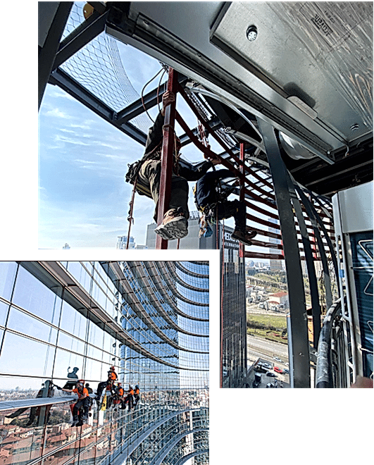 vetical endüstriyel hizmetler, endüstriyel temizlik, endüstriyel dağcılık, iple erişim, yüksek işler, iple erişim hizmetleri, anadolu yakası iple erişim firmaları, anadolu yakası endüstriyel dağcılık firmaları 