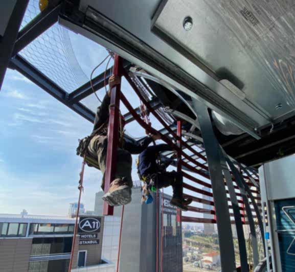 İple Erişim, Endüstriyel Hizmetler, endüstriyel temizlik, endüstriyel dağcı, endüstriyel dağcılık hizmetleri, iple erişim şirketleri